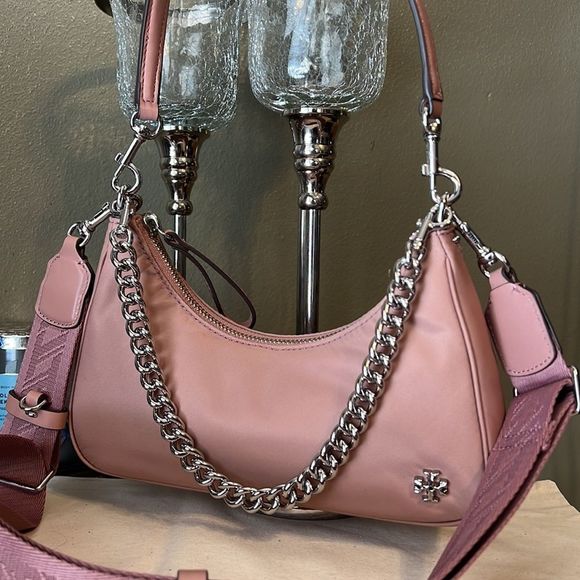 Women's Small Mercer Nylon Shoulder Bag - Picture 4 of 14